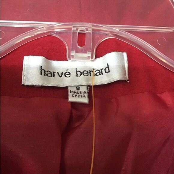 Harve Benard ladies 8 red blazer - Picture 2 of 5